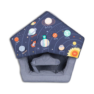 Fauteuil bébé avec dossier pliable, design contemporain en textile, pour enfants de 8 à 11 mois - Product Image 2