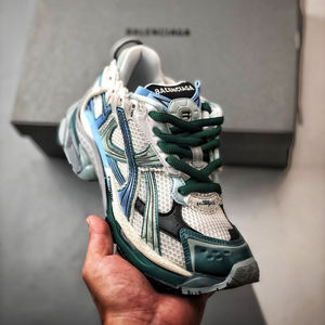 Sneaker di Lusso Firmate di Alta Qualità Originali Balenciaga Runner 7.5 3XL Track 3 LED <span class=keywords><strong>Scarpe</strong></span> Casual da Uomo e Donna Effetto Sporco - Product Image 4