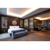 Ensembles de meubles de chambre d'hôtel 5 étoiles de luxe SHIYI, meubles de chambre d'hôtes en bois sur mesure, ensemble de lit moderne pour chambre d'hôtel