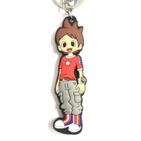 Llavero de PVC suave de alta calidad 3D personalizado de fábrica, tipo bonito, regalo de recuerdo desmontable, llavero de PVC suave de edición Premium