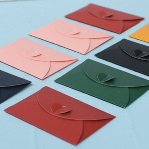 Mini enveloppe nacrée pour cartes de visite Porte-<span class=keywords><strong>coupon</strong></span> de carte de membre fabriqué à partir de papier carton - Product Image 1
