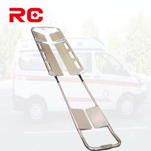 Gaya baru aluminium portabel sendok perenggang, penyelamatan darurat digunakan lipat tandu - Product Image 2