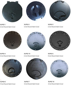 Plaque de pont de kayak étanche ronde de bateau marin de 8 pouces avec couvercle détachable sac de rangement Accesorios Kayak - Product Image 6