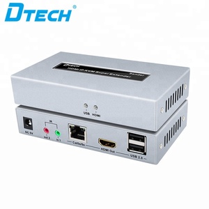 Longue distance avec ir retour HD 4k 30hz kvm <span class=keywords><strong>USB</strong></span> <span class=keywords><strong>rallonge</strong></span> <span class=keywords><strong>HDMI</strong></span> sur RJ45 - Product Image 4