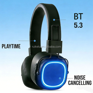 Casque sans fil K206 pour disco silencieux longue portée, idéal pour fêtes discrètes, tourisme, yoga et activités de plein air – Portée de 500 m - Product Image 6