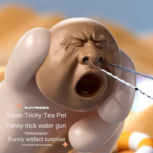 Yawning Pet Squirt su tabancası-basın tipi şaka su sprey oyuncak çay evcil için, yaratıcı komik sıkmak stres kabartma masası süsleme - Product Image 4