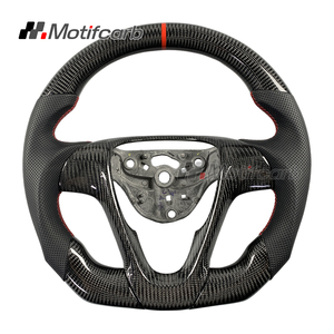 Volant de direction en fibre de carbone véritable personnalisé pour Smart Fortwo Brabus Passion Brabus 2008-2015, amélioration de l'intérieur de la voiture - Product Image 1
