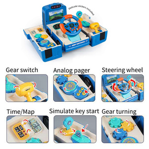 Mainan berkendara pendidikan anak, mobil mainan pusat aktivitas balita <span class=keywords><strong>2</strong></span> in 1 - Product Image 2