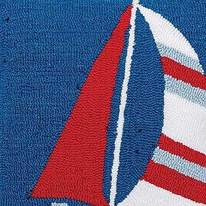 VPG024 <span class=keywords><strong>Coussin</strong></span> <span class=keywords><strong>Voilier</strong></span> Brodé Bleu Style Européen <span class=keywords><strong>pour</strong></span> la Maison Canapé-Lit ou Chaise <span class=keywords><strong>pour</strong></span> Hôtel - Product Image 6