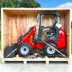 Cargadora de Ruedas Compacta con Motor Kubota, Cucharón de 0.28 m³, Acoplador Rápido, Minicargadora Agrícola, Cargadora Diesel Versátil W1160, Venta al por Mayor - Product Image 6