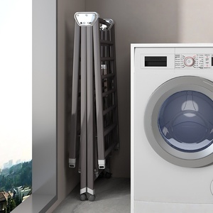 Séchoir à linge en alliage d'aluminium, séchoir à couettes et chaussures d'extérieur, pliable sur pied pour balcon - Product Image 6