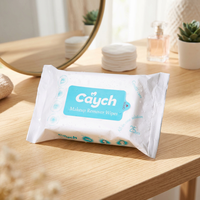 Ventes directes d'usine, lingettes démaquillantes pour le visage, douces, efficaces, apaisantes, lingettes nettoyantes pour le maquillage du visage