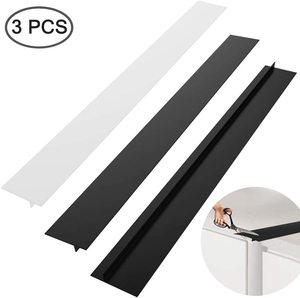 Eco-Friendly Food Grade Silicone <b>Gap</b> Cover Filler for Stove and Counter Counter Stove <b>Gap</b> Cover - Product Image 3