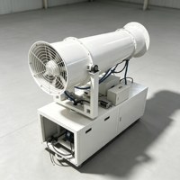 Canon à eau industriel pour le contrôle de la poussière et des fumées dans les aciéries