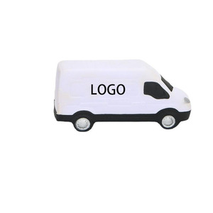 Wholesale Custom Logo Custom Design Van Shaped PU Anti Foam Toys Stress <b>Ball</b> Stress Reliever Stress Toy - Product Image 1