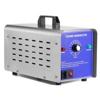 Schimmelentferner Tragbarer Ozongenerator Luftreiniger Geruchs- und Rauchbeseitigung Autoreinigung 10G Ozongenerator zur Autodesinfektion