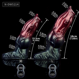 NNSX Monster Penis Sleeve Extender Horse/Tentacles Textured Cock Extender Silicona Cock Enlarger Juguetes sexuales para hombres y parejas - Product Image 4
