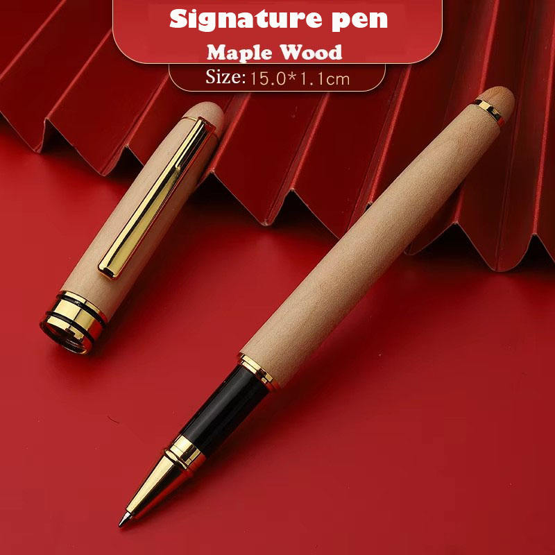 Natural wood color Signature Pen - Maple Wood
