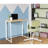 Table de bureau pliable simple pour ordinateur, table d'étude blanche pour ordinateur