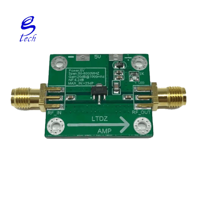 High Quality 20dB Gain 50M-6000Mhz Antenna Signal Amplifier Rf Power Amplifier Module SBB5089