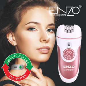 <span class=keywords><strong>ENZO</strong></span> Rasoio Elettrico Ricaricabile 4 in 1 per Donne, Epilatore Portatile, Dispositivo per Rimozione Peli - Product Image 2