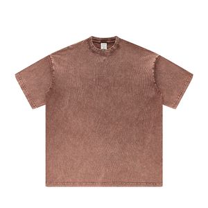 Camiseta de algodón de gran tamaño vintage personalizada para hombre - Product Image 6