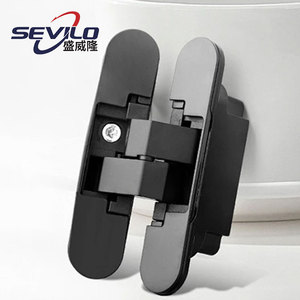 مفصلة أثاث مخفية من الفولاذ من سيفيلو بإغلاق ناعم، صامتة ومتينة بتصميم صناعي متعدد الزوايا للمطبخ وغرفة الطعام وغرفة المعيشة - Product Image 1