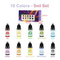 Spécialisée dans la production de concentré de couleur universel de 12 couleurs, pâte de couleur de colle AB de résine époxy UV transfrontalière