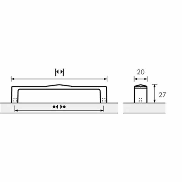 Luro Furniture Matte Black 96mm 128mm Alloy Door Knobs Minimalist Metal Handles for Closet Wardrobe Dresser Bedroom Kitchen Gym