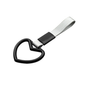 Anneau de sécurité en forme de cœur pour voiture, anneau d'avertissement noir à visser sur le pare-chocs, pour mise à niveau et utilisation générale - Product Image 4