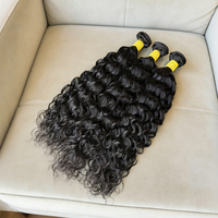 Lots de Cheveux Naturels Ondulés Profonds de Haute Qualité, Cheveux Humains Vierges Vietnamiens, 8-36 Pouces, Double Trame, Fournisseurs, Expédition Rapide