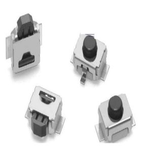 Interruptor Táctil de Silicona a Prueba de Agua y Polvo B3U-3000PM-B B3U-3100P B3U-3100P-B, Nuevo y Original - Product Image 1