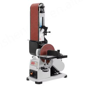 Ponceuse à bande et disque électrique Fusai 450W pour le travail du bois, moteur de qualité industrielle, facile à utiliser, largeur de bande 4 po, disque 6 po - Product Image 5