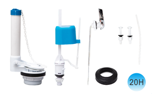 Accessoires pour réservoir de toilettes de 2 pouces : Mécanisme de chasse d'eau à <span class=keywords><strong>flotteur</strong></span> à clapet - Product Image 3