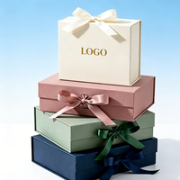 Boîtes rigides cosmétiques roses avec logo personnalisé, impression bronzée, emballage en carton ondulé recyclable