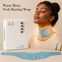 Enveloppement de cou personnalisé en moxibustion pour soulager la raideur du cou des employés de bureau et des conducteurs