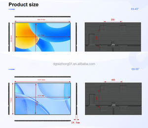 Pantalla LCD 4K con Bisel Ultrafino, Antideslumbrante, para Animación Digital, Ideal para Ascensores, Tiendas Minoristas, Centros Comerciales, con Sistema Android - Product Image 4