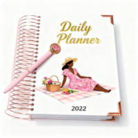 Agenda quotidien personnalisé en gros 2026 Reliure spirale 100 feuilles Format B5 Impression personnalisée