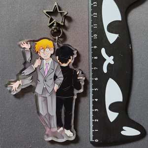 OEM ODM <span class=keywords><strong>Anime</strong></span> MP100 Reigen <span class=keywords><strong>Mob</strong></span> Charm Acrílico de Doble Cara - Product Image 5