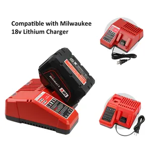 RHY Ersatz 18v 9.0ah 12.0AH für Milwaukees Lithium-Ionen-Akku Für Milwaukees Combo Kit Schnur loses Werkzeug