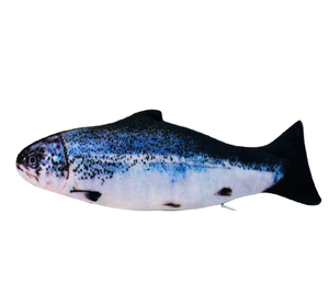 Électrique En Peluche Simulation Artificielle Ballottent Remuant Chats Jouet de Poisson avec Connexion USB et Cataire Sac - Product Image 6