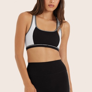 ชุดออกกำลังกายสำหรับผู้หญิงไซส์พลัส ปรับแต่งได้ - เสื้อชั้นในกีฬาโยคะเนื้อผ้าบางเบา ระบายอากาศได้ดี กางเกงขาสั้นเอวยางยืดสีพื้น - Product Image 2