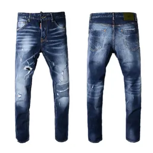 Jeans Del Denim Dei Pantaloni Scarni Del Denim Dei Jeans per Gli Uomini Liquadition Misto di Stile di Disegno a Buon Mercato Grande Compra