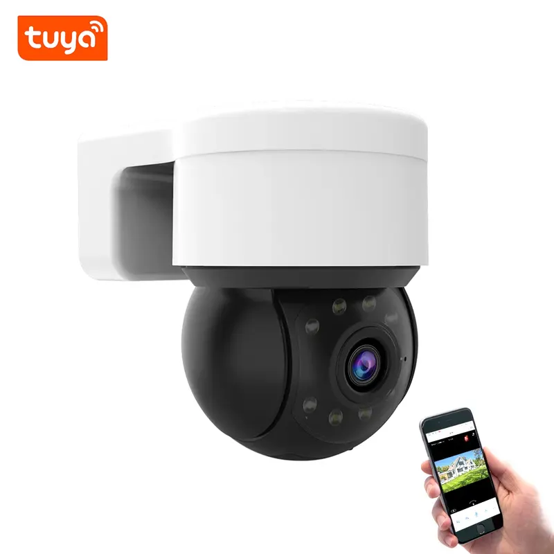 Tuya CCTV1080P Outdoor Full Color Wireless Camera Hemispherical Camera Closed-circuit TV Video Monitoring