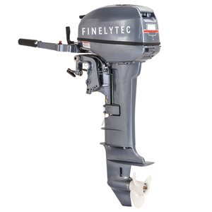 Moteur marin économique 2 temps 9,9 CV 246cc 2 cylindres CE personnalisé en usine pour bateau de pêche et de loisirs - Product Image 4