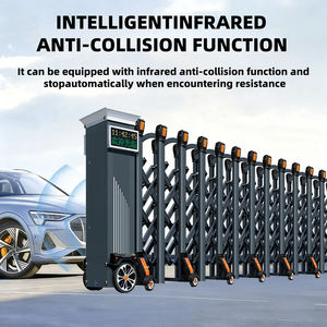 Barriera di Sicurezza Retrattile in Lega di Alluminio Hengbo, Cancello Pieghevole Scorrevole per Recinzione e Sicurezza Stradale in Arabia Saudita - Product Image 4