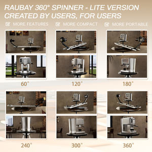 Plataforma Giratoria Profesional para Fotografía RAUBAY 360 Grados (Versión Ligera), Slider Giratorio para Cámara - Product Image 2