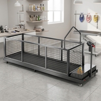 Tapis roulant d'entraînement d'agilité en acier inoxydable écologique EUR VET avec vibration automatique pour grands chiens et petits animaux
