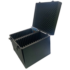 Boîte <span class=keywords><strong>de</strong></span> rangement légère et portable en aluminium à 30 compartiments pour bandes dessinées gradées, avec mousse alvéolée pour organiser les slabs gradés - Product Image 3