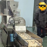 Double vis industrielle loisirs 120 ~ 150 kg/h bouffées de maïs croustillantes faisant la ligne de production de casse-croûte de nourriture de bouffée de machine